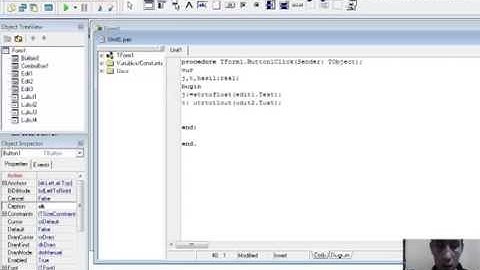 menghitung luas volume tabung menggunakan delpi
