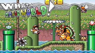 What a Mario World | Super Mario World Rom Hack (2026) - Full Gameplay