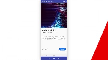 Adobe Analytics dashboards Mobile App Experience