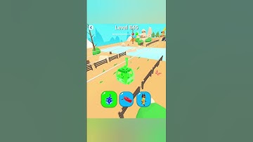 Shape Shifting 2 GAMEPLAY Level No - 845  Walkthrough - New Update Car Racing #ShapeShifting #shorts