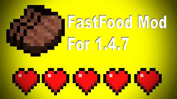 Minecraft 1.4.7: FastFood Bukkit Plugin Review