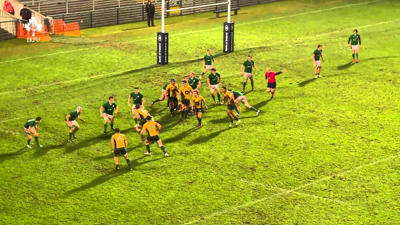 ulster bank Irish Rugby TV: Ireland Under-19s v Australia Schools Highlights