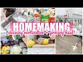 GET IT ALL DONE \\ CLEAN WITH ME + GROCERY HAUL \\ HOMEMAKING DAY IN THE LIFE