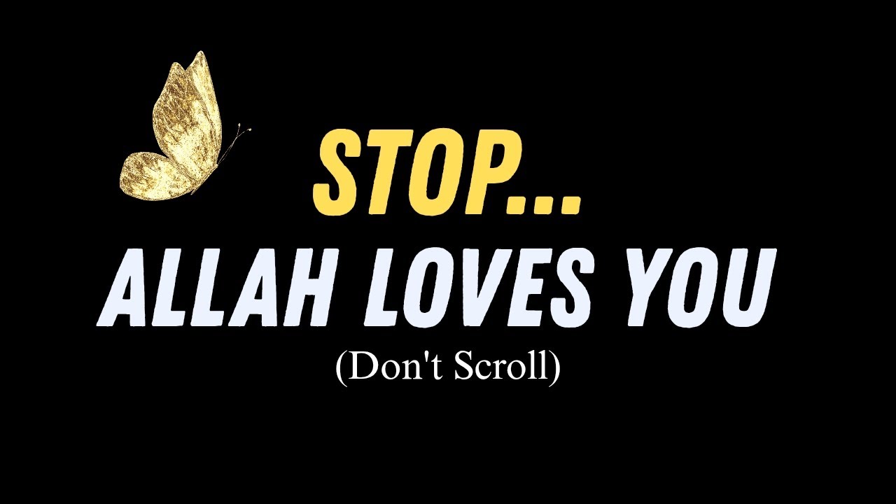 Stop Scrolling — Allah Loves You ❤️‍🩹🦋