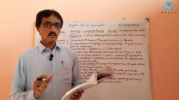 English Class 9 New Course - Unit 3.3 - Exercise 4 and 5 - Sindh Textbook Board