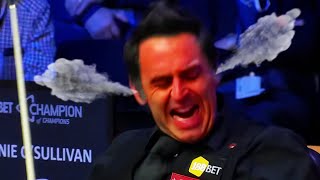 Ronnie O'Sullivan Angry and Frustrated Compilation