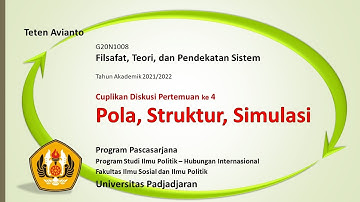 BOT, Struktur, dan Simulasi System Dynamics