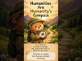 A good novel helps us understand humanity #thehumanities #cute #ai #education #booktok