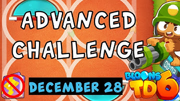 Bloons TD 6 Advanced Challenge | Regrow But Not Regrow | No MK No Powers Used | December 28 2023