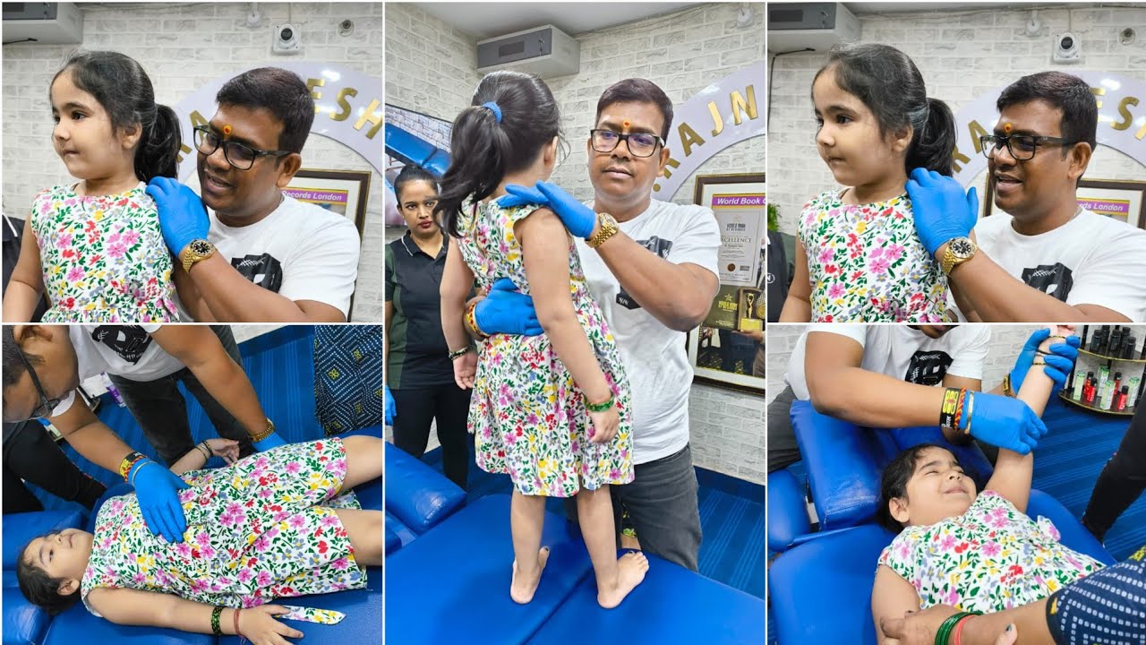 Pediatric Chiropractic treatment for Back and stomach pain.