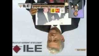 Debate del IFE  Andrés Manuel  Lopéz  Obrador muestra foto al reves