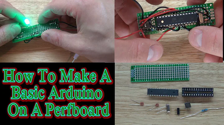 How To Make A Basic Arduino On A Perfboard