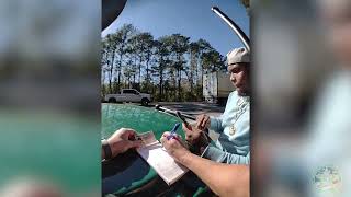 Deputies find stolen pistol in hidden compartment during car search