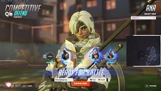 11500 Dmg! 14K Heal! Gale Ana Overwatch 2 Season 6 Gameplay Top 500