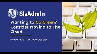 Wanting to Go Green? Consider Moving to The Cloud