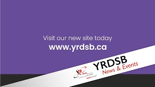YRDSB News & Events: Our Website Reimagined!