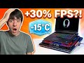 This Laptop Cooler Boosts FPS by 20–30% (Llano V12 Ultra Review)
