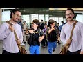 Aamir Khan Solid Macho Entry with Bigg Boss Fame Abdu Rozik At Mumbai Airport