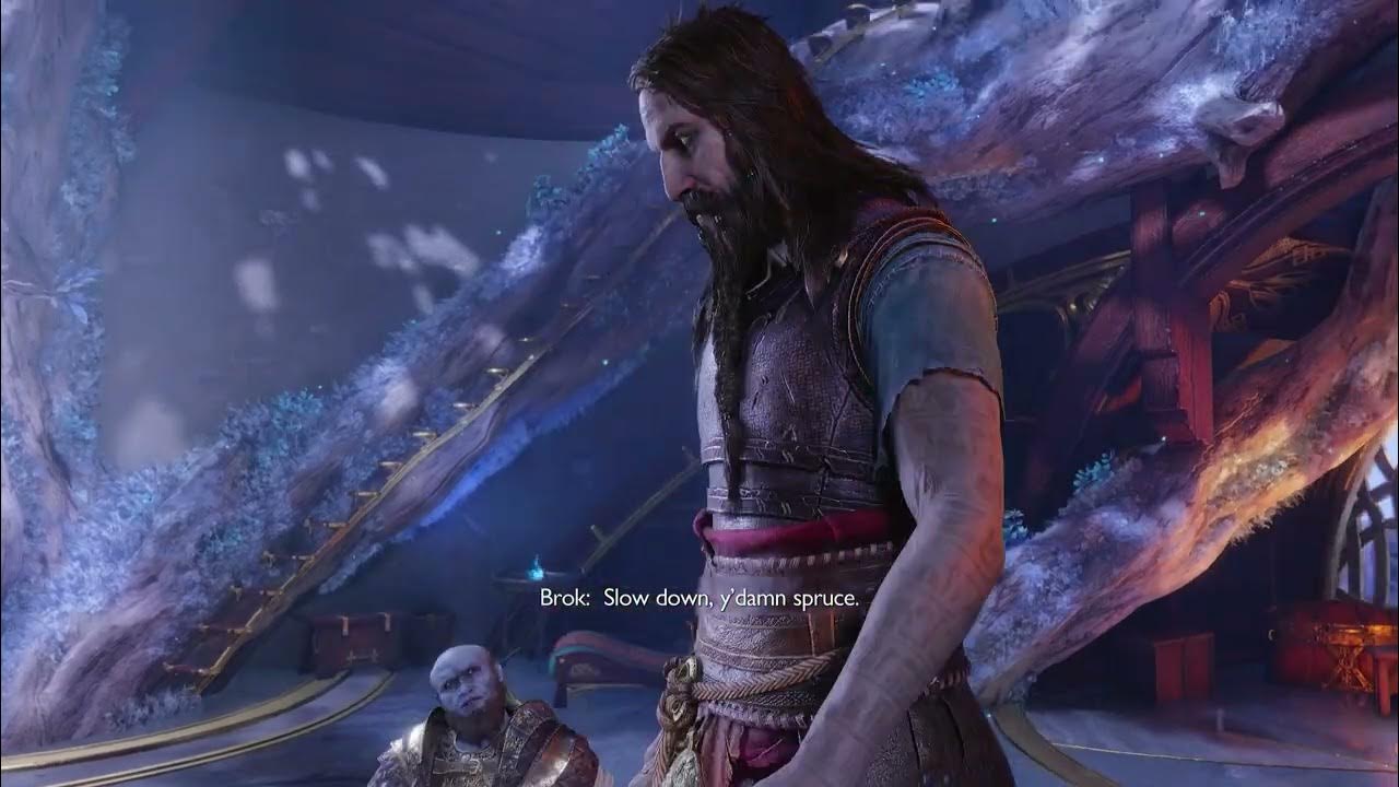 Tyr real identity reveal Cutscene God Of War Ragnarok 