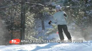 SKI BUTTERNUT Season Pass 2011-12 - Buy early and Ski March FREE Deal - 30sec TV commercial.
