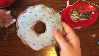 Felt Donut Ornament- Process Video