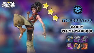 PLUME WARRIOR⭐⭐⭐IS AWESOME !!! MY FAVORITE BUILDS THE GREATER !!!  - Auto Chess Mobile