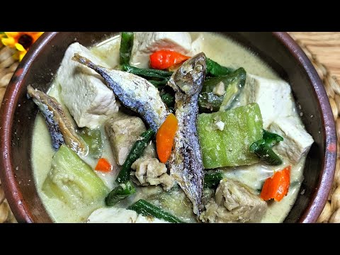 Santan Terong Ikan Asin