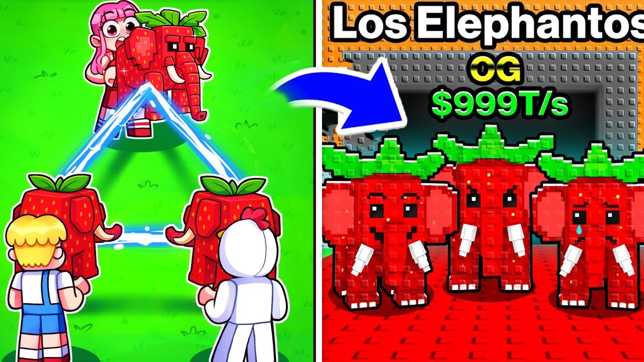 J'ai VRAIMENT Débloqué le Nouveau "LOS ELEPHANTOS" sur Steal a Brainrot ! (1er Monde)