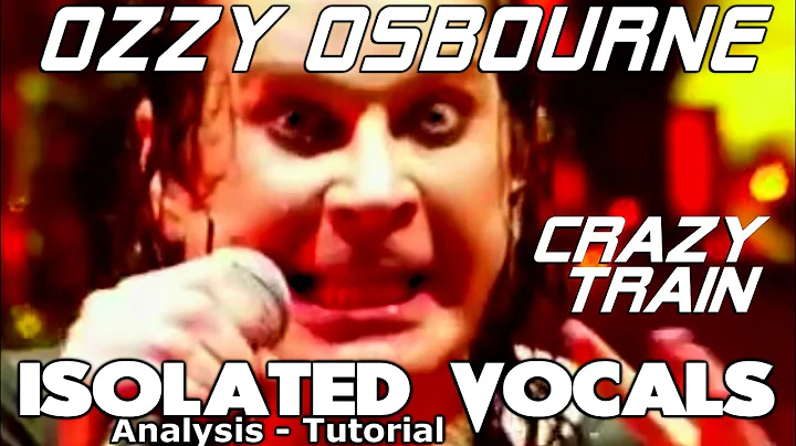 Ozzy Osbourne: Wahnsinnige Stimmisolierung - Vocal-Analyse und Anleitung