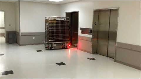 SAVANT Hospital AGV Patient Floor Elevator Interface