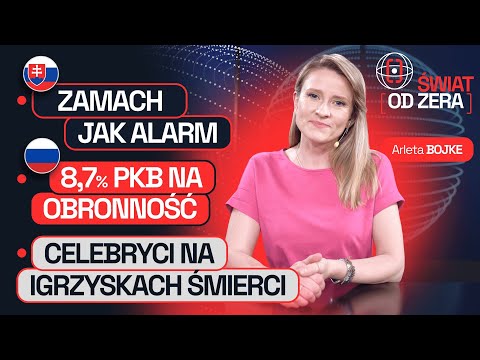 ŚWIAT OD ZERA #6: ZAMACH NA SŁOWACJI OBUDZI EUROPĘ? NOWY PLAN PUTINA, CELEBRYCI A WOJNY