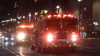 LAFD Light Force 27 Responding