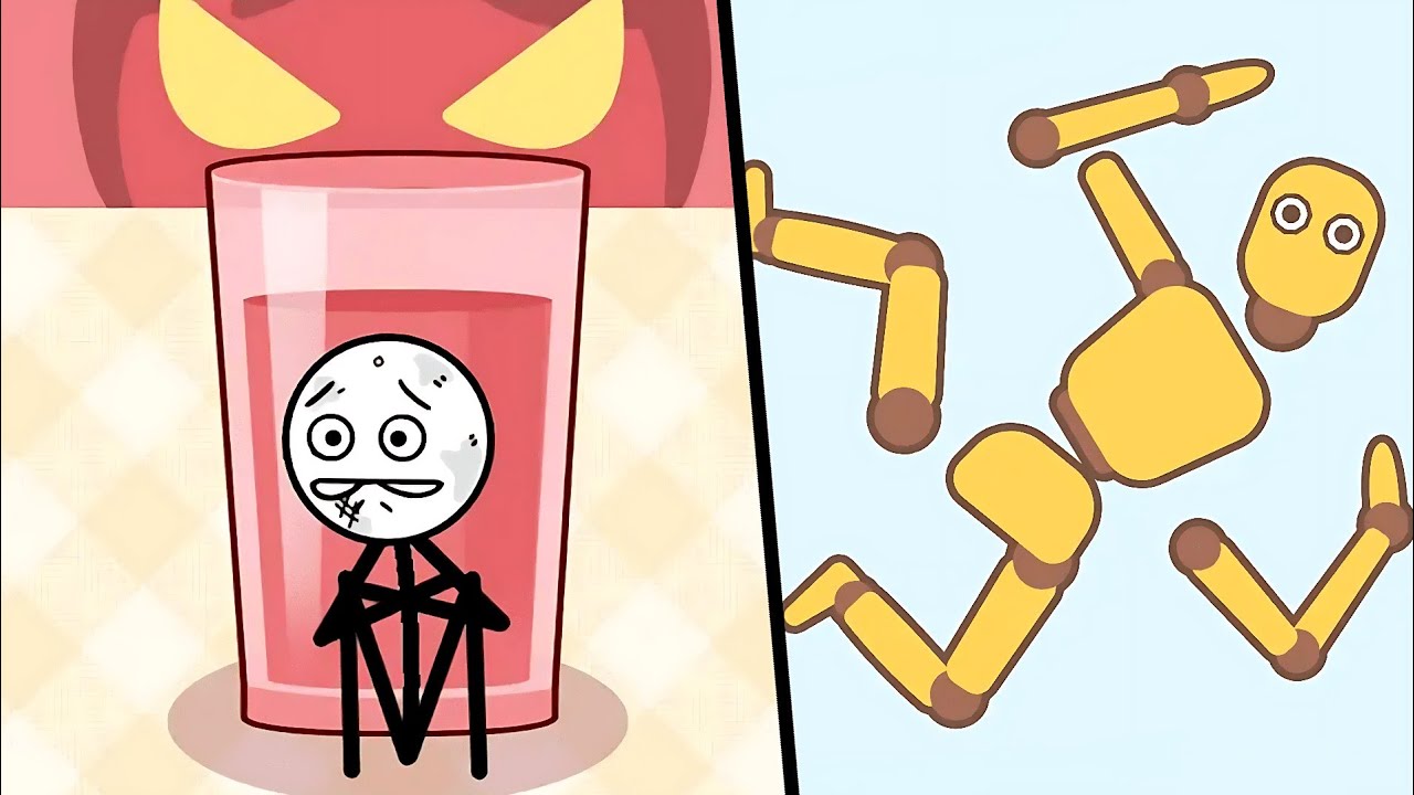 RAGDOLL BREAK - Spooky Ragdoll vs HIDE ME - Max Levels Gameplay - Android GAMES,Part