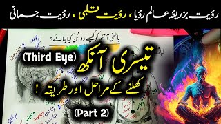 Third Eye (Batani Ankh) kholne ka tariqa | Part2 | اردو | हिन्दी
