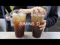 ENG)  Cafe Vlog 30MINS ! BOMBOM🌻| 카페 봄봄 브이로그 30분 모아보기 😍| 음료 제조 영상