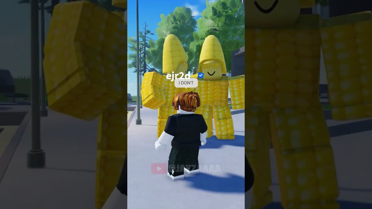 NOO I Don T Want Corn Roblox Robloxedit Memes Funny Shorts