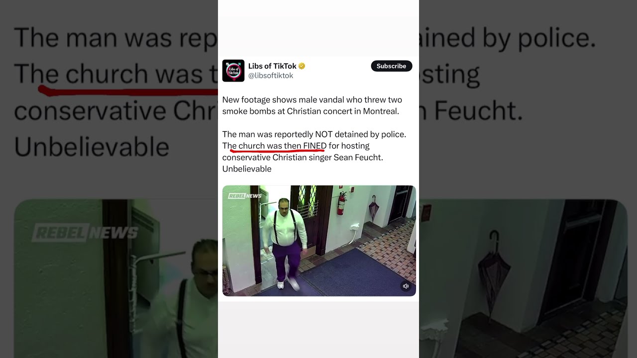 Footage Of Antifa Smoke Bombing A Church Released Help Us Find This Guy 