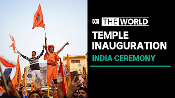 Inauguration day of the Hindu Lord Ram temple in Ayodhya | The World