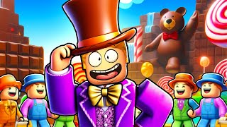 I Went To Willy Wonka Chocolate Factory And This Happened!! Roblox Wonka Story
