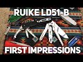 Ruike LD51-B First Impressions! A Large Locking SAK Alternative?