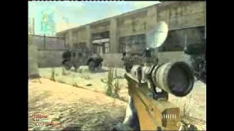 mw3 private match quickscope