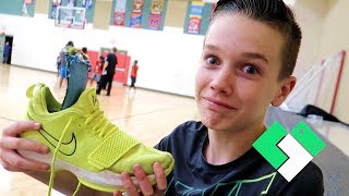 What Happened To His Basketball Shoes? | Clintus.tv