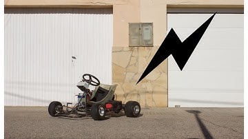 Building an electric go kart with a car alternator, from GAS to ELECTRIC! (full conversion build) P8