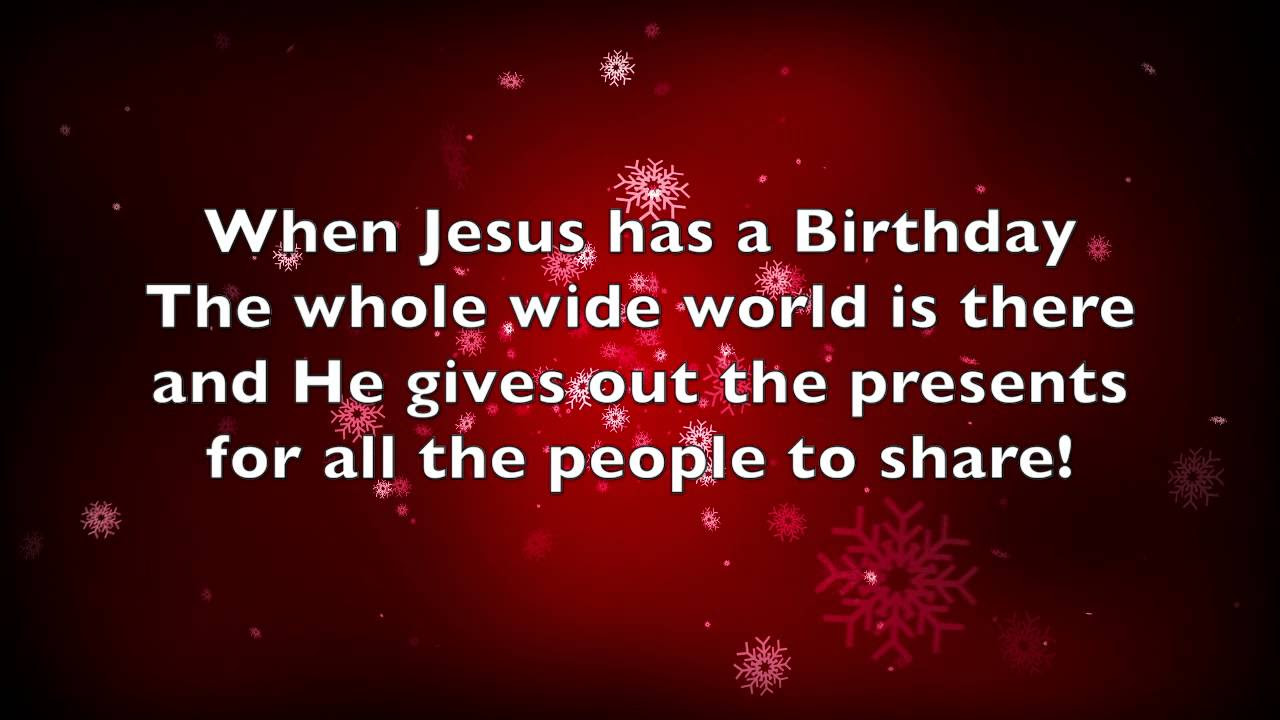 Happy Birthday Baby Jesus