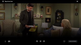 Days of our Lives Th/11/20 Jenn gives Chad court papers, Rachel plots a deadly plan against Sara