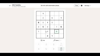 LinkedIn Mini-Sudoku Answer Today | 08 May 2026 - Puzzle #270 screenshot 3