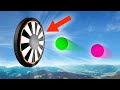MILE HIGH DARTS WITH GOLFBALLS! (Golf It)