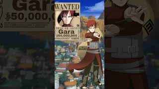Wanted Poster Edit Naruto Characters Bounty Through Time