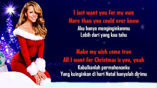 Mariah Carey - All I Want for Christmas Is You | Lirik Terjemahan Indonesia screenshot 2