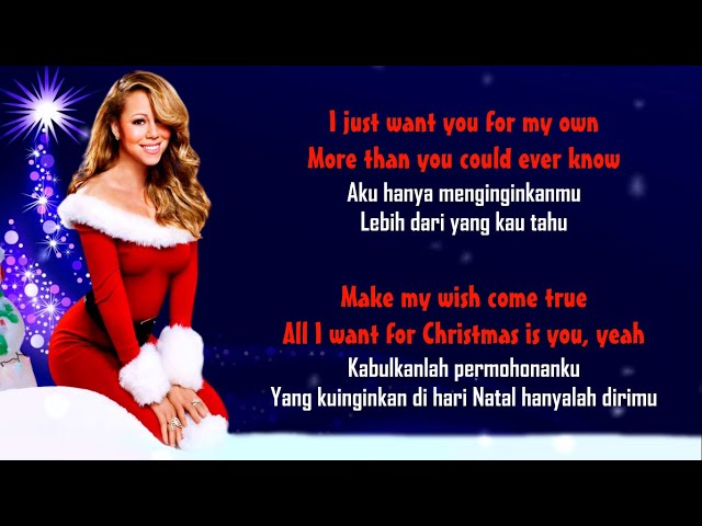 Mariah Carey - All I Want for Christmas Is You | Lirik Terjemahan Indonesia class=